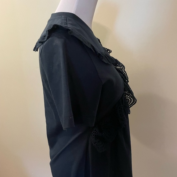 Beautiful Goen J ruffle design short sleeve shirt - Picture 5 of 11